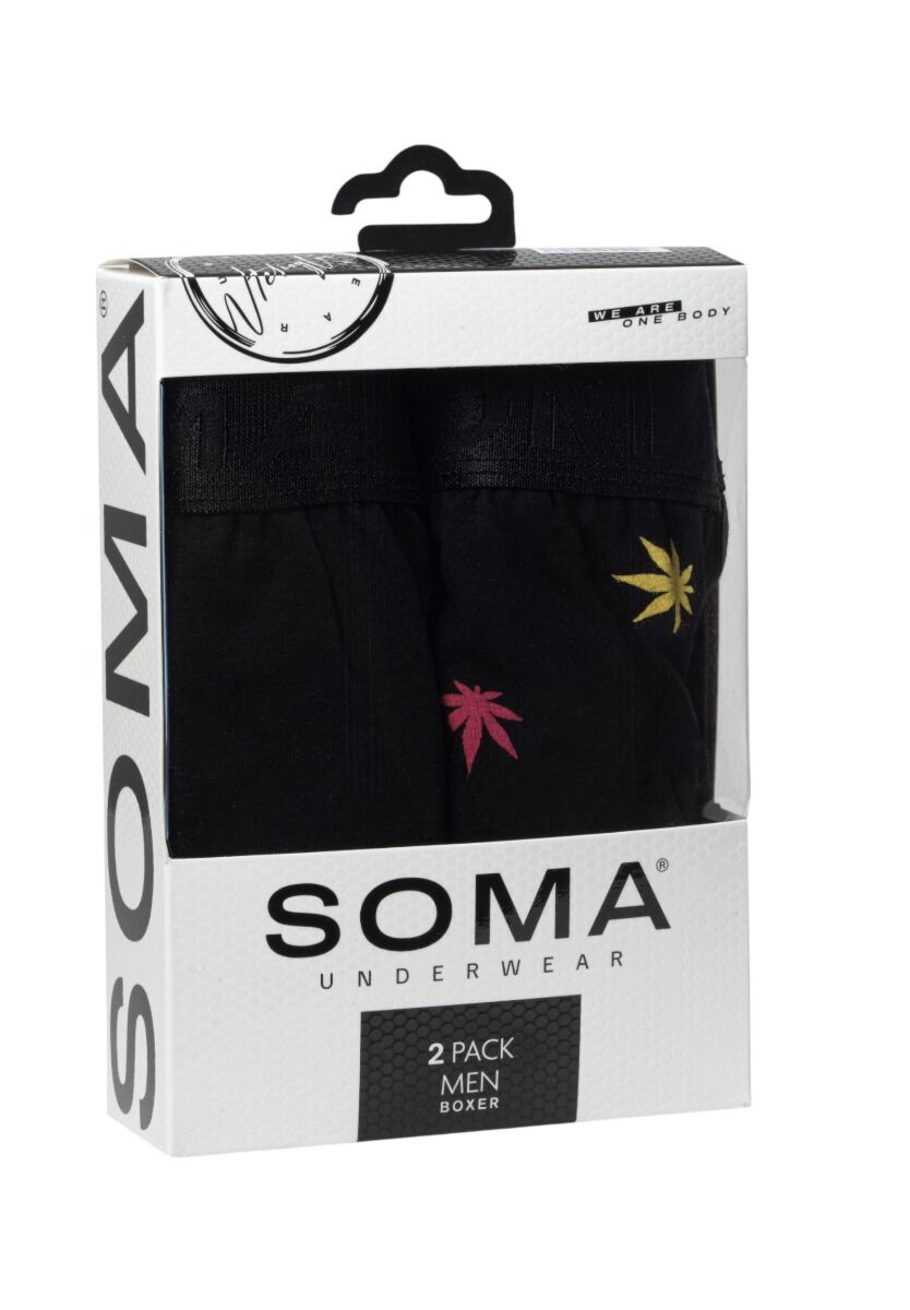 Boxer ανδρικό One Love Soma 2 Pack - Άνεση & Στυλ