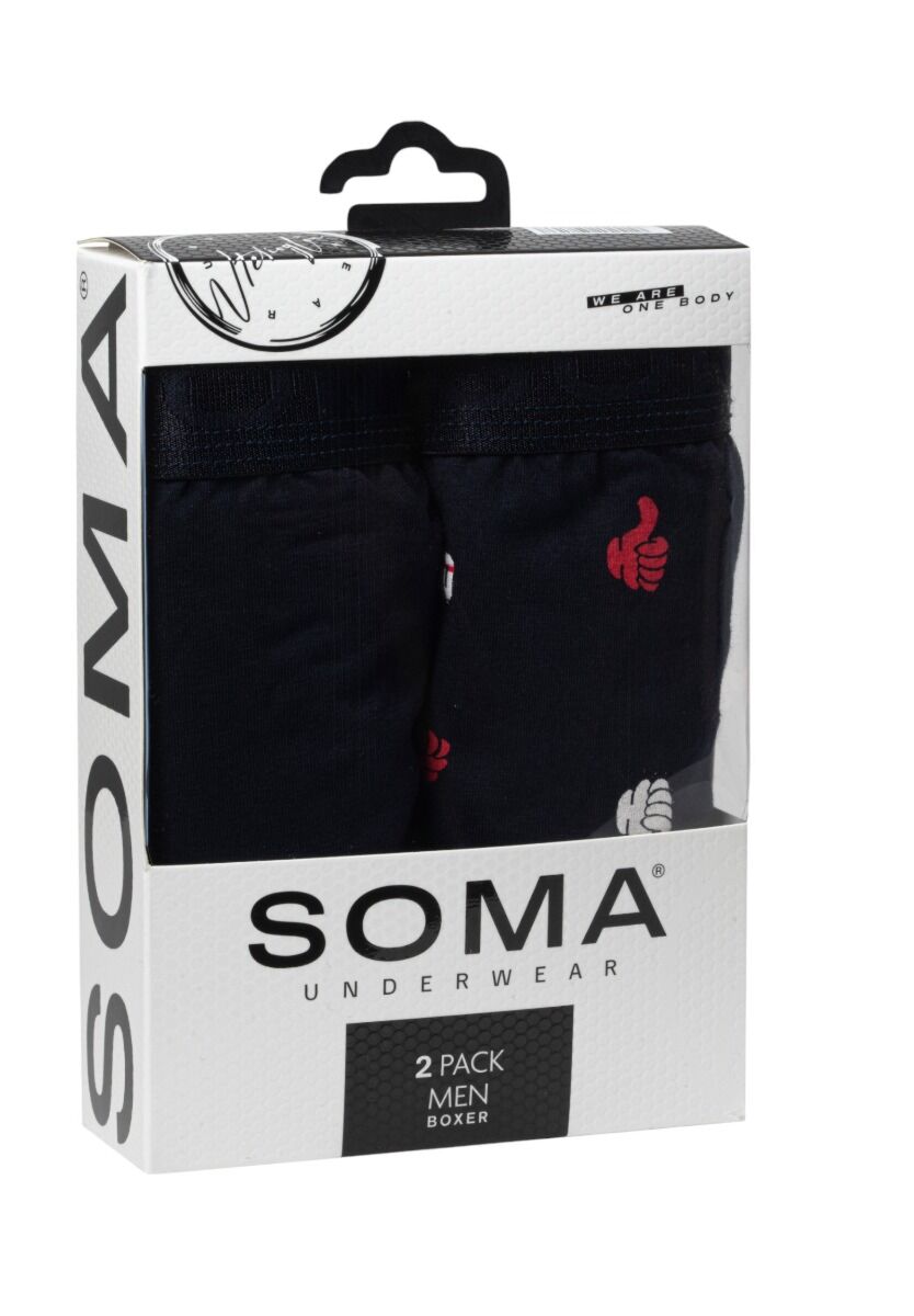 Boxer ανδρικό Okey Soma 2 Pack - Άνεση & Στυλ