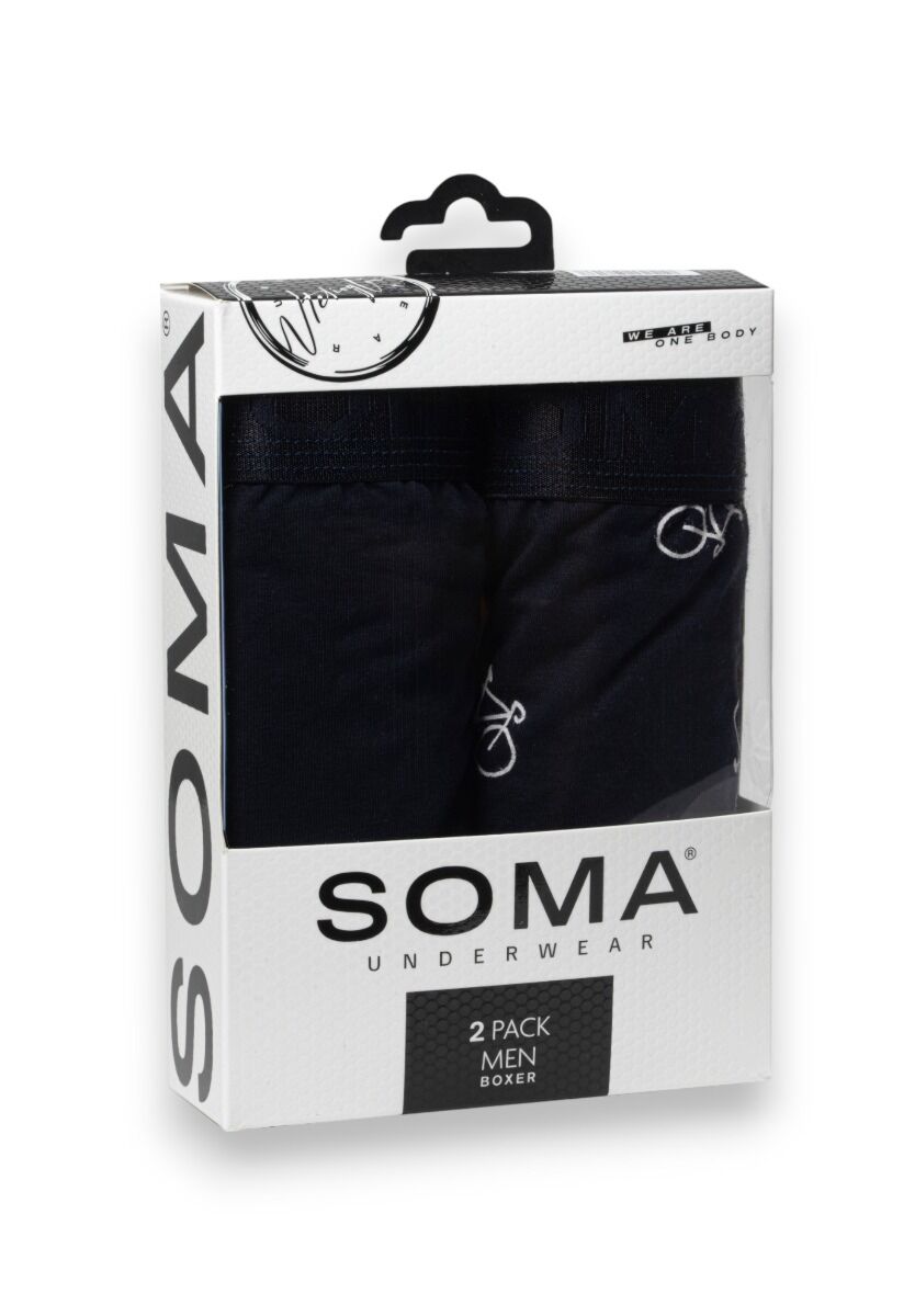 Boxer ανδρικό Bicycle Soma 2 Pack - Άνεση & Στυλ