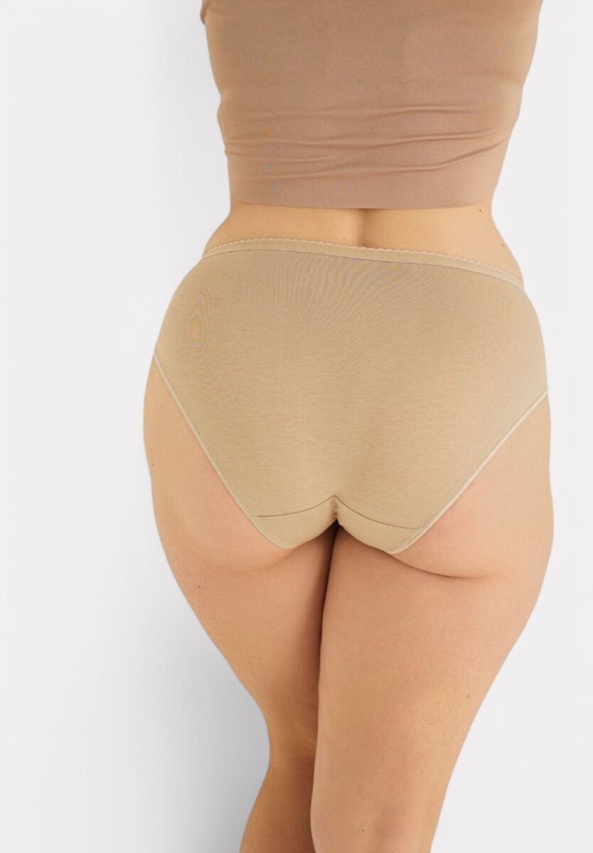 Σλιπ γυναικεία 2/4 ψηλοκάβαλα Sexen Lace Pastels 5 Tεμ.