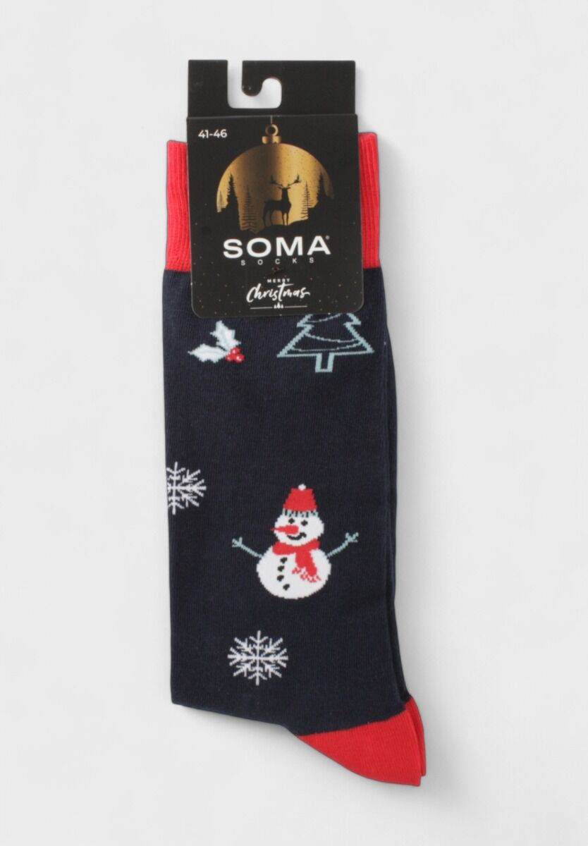 Soma Socks “Snowman Joy” – Χριστουγεννιάτικες κάλτσες με χιονάνθρωπο