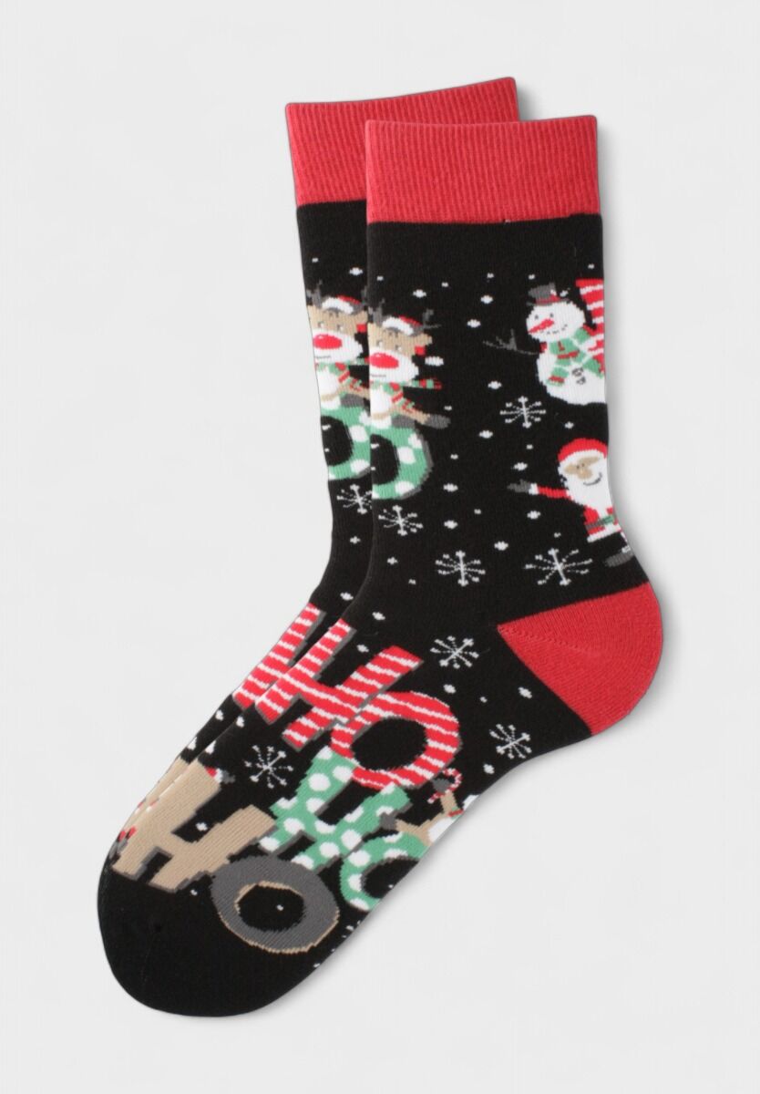 Χριστουγεννιάτικες πετσετέ κάλτσες Soma Socks “Ho Ho Ho Terry Edition” – συσκευασία