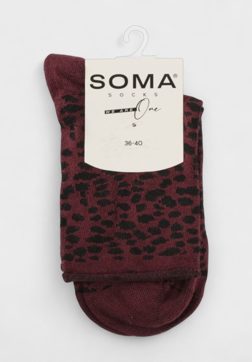 Γυναικείες Κάλτσες Soma Socks Bamboo Edition Animal Print  – Σετ 4 Ζευγών 