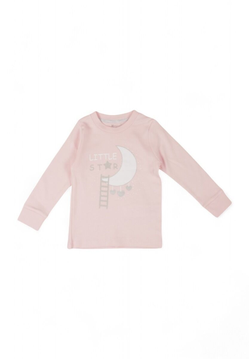 Πιτζάμα παιδική Biorganic Cotton Pink Little