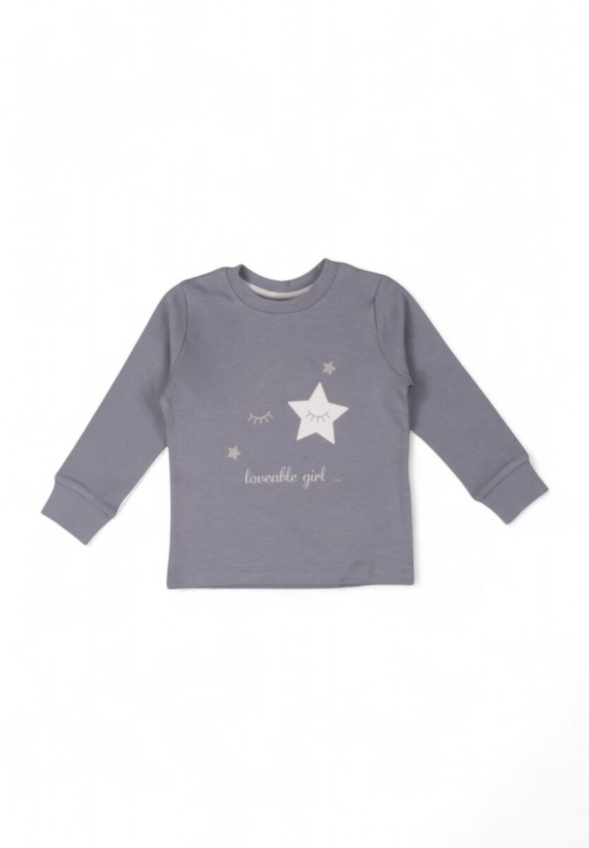 Πιτζάμα παιδική Biorganic Cotton Star Girl