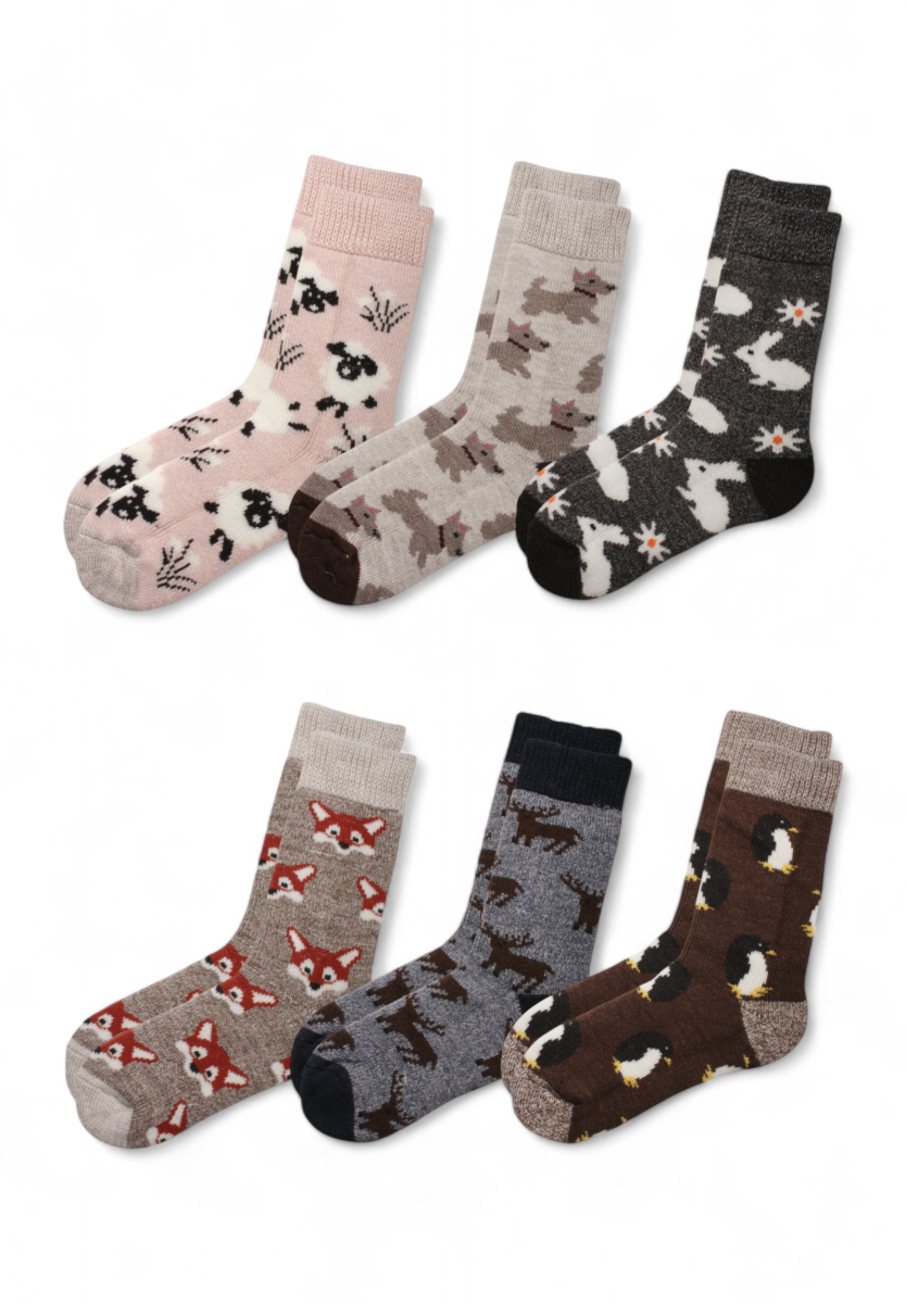 Κάλτσες γυναικείες ισοθερμικές με σχέδια Soma Socks
