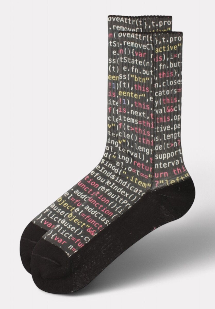 Κάλτσα #doyoudaresocks by Dimi Socks Digital Printed Casual Code