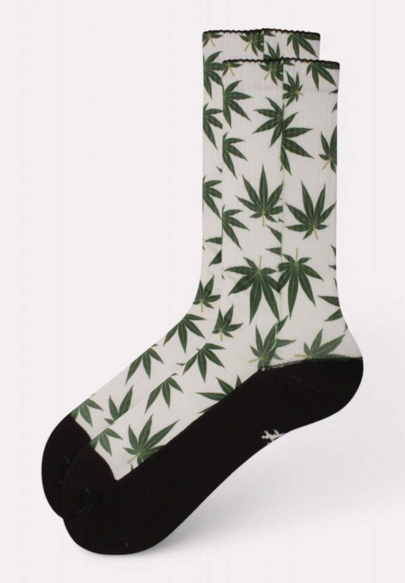 Κάλτσα #doyoudaresocks by Dimi Socks Digital Printed Casual Cannabis