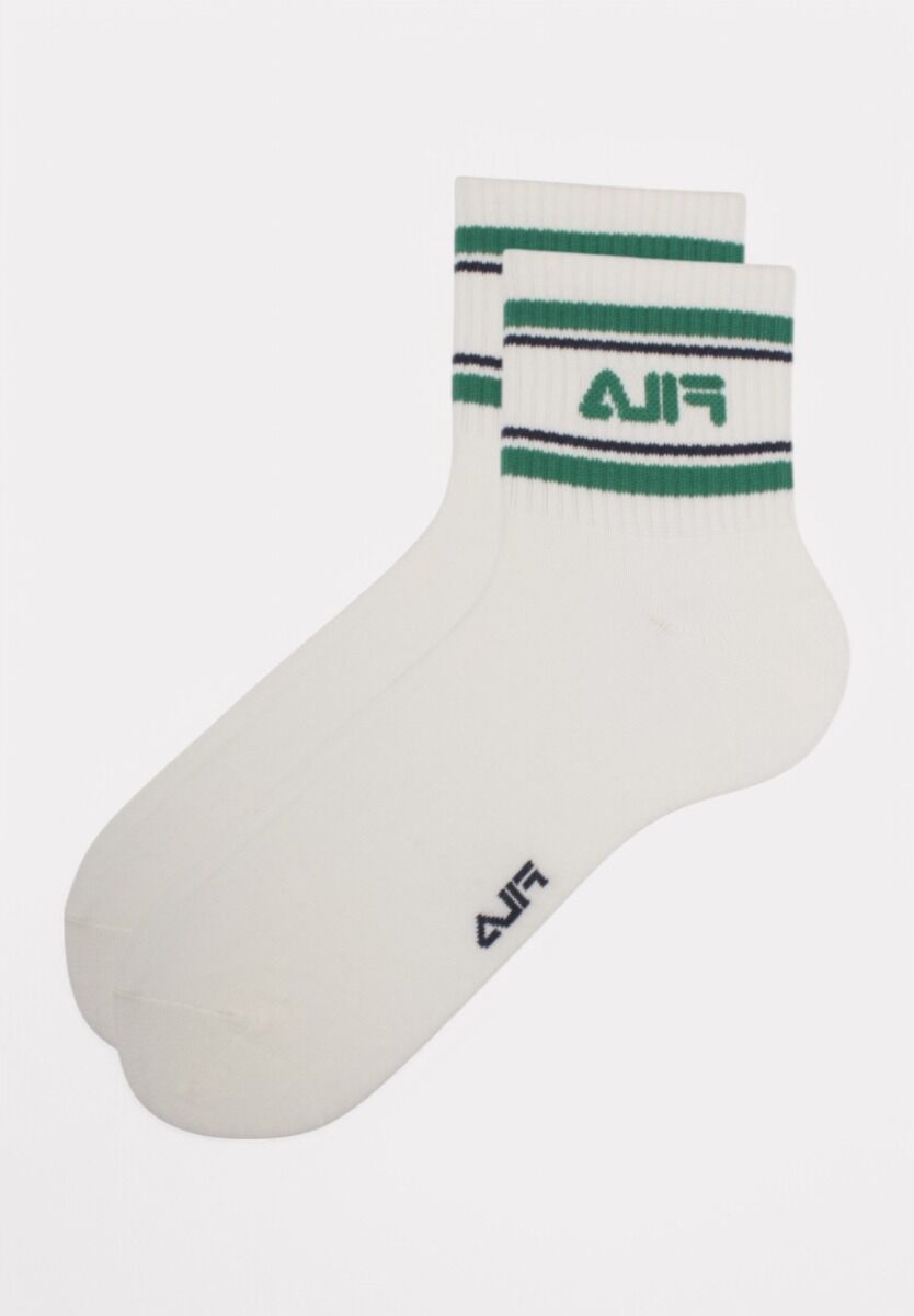  Fila Lifestyle Quarter Socks Navy/Sand 3 τεμάχια