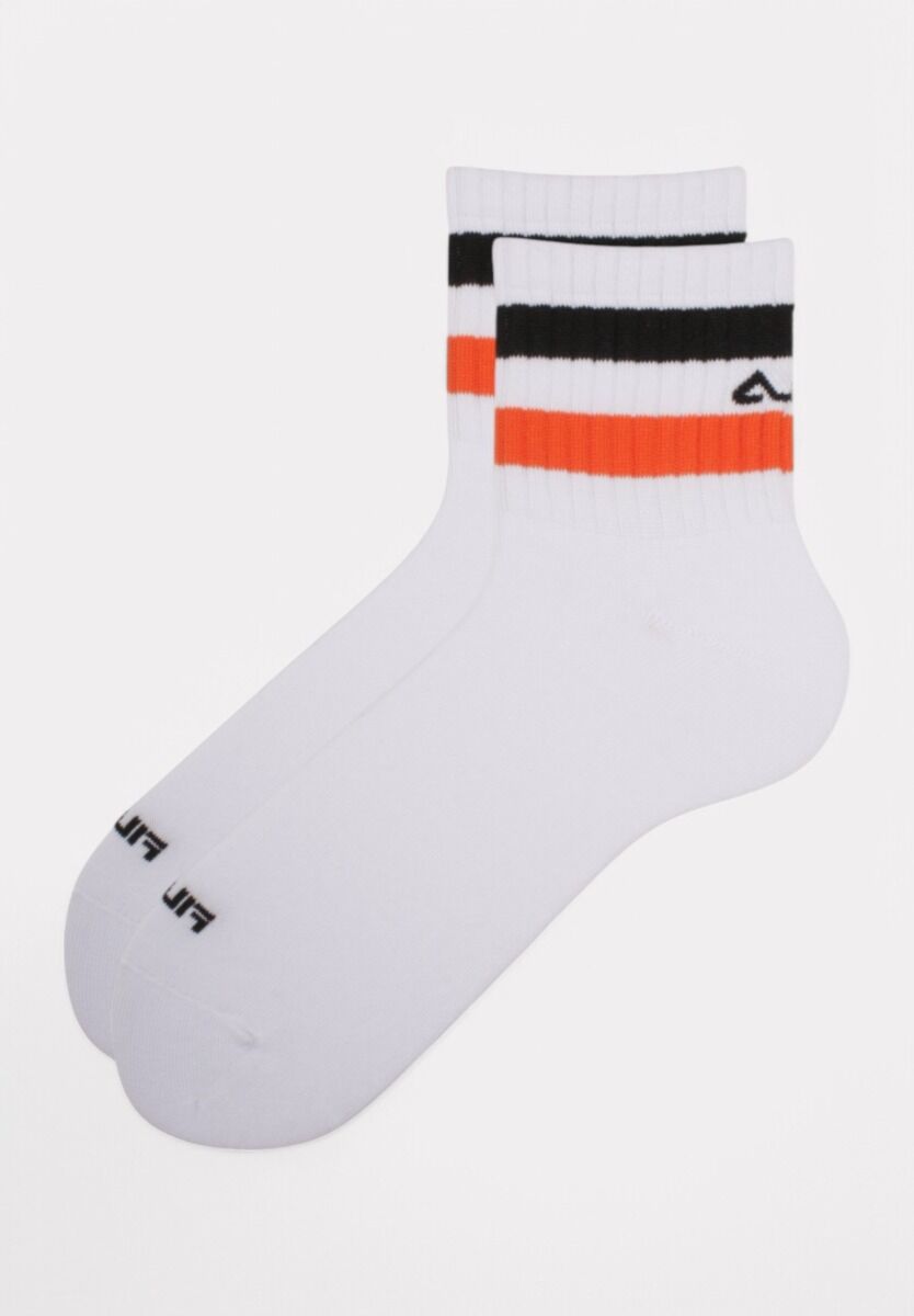  Fila Lifestyle Quarter Socks Fashion White 3 τεμάχια