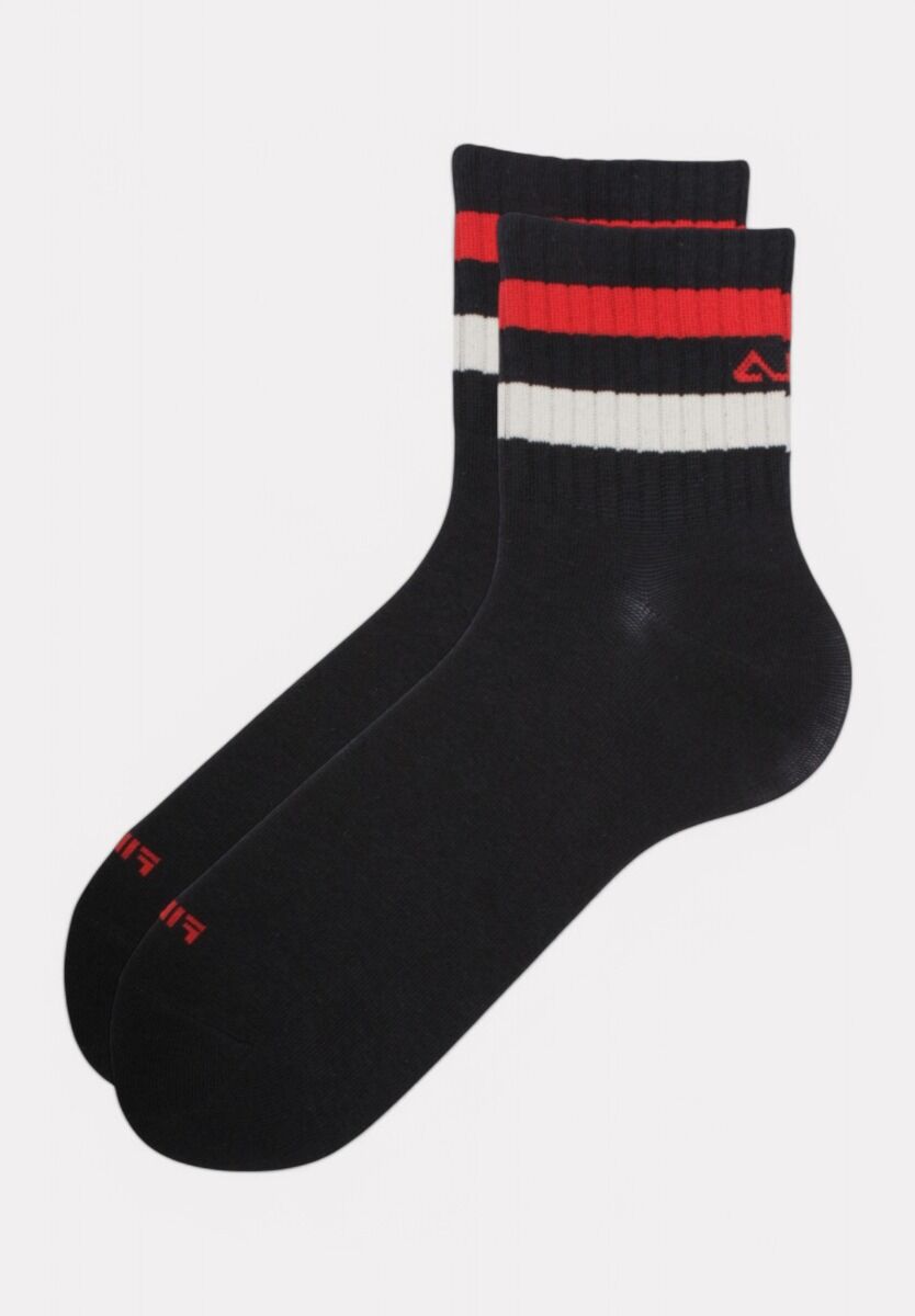  Fila Lifestyle Quarter Socks White/Sand/Navy 3 τεμάχια