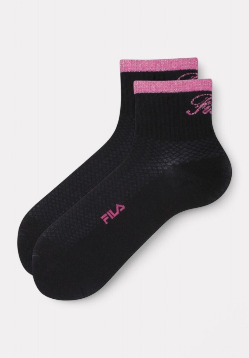 Fila Quarter Socks F6788 Fuxia - 3 τεμάχια