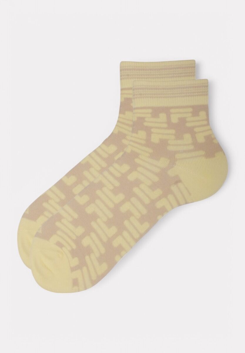 Fila Quarter Socks F3613 Summer - 3 τεμάχια