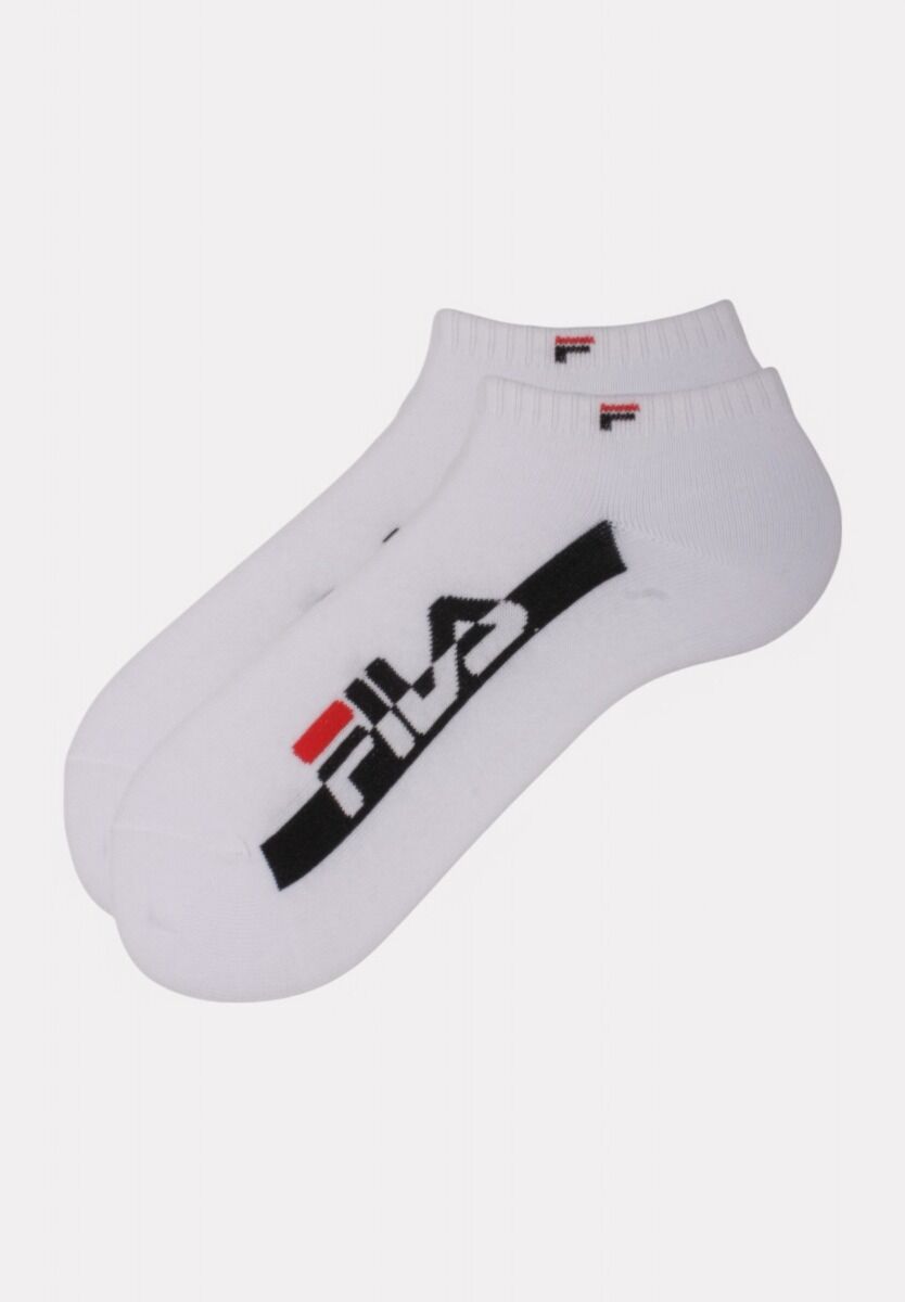 FILA Παιδικές Κάλτσες – Logo Σχέδιο σε Άσπρο/Μπλέ