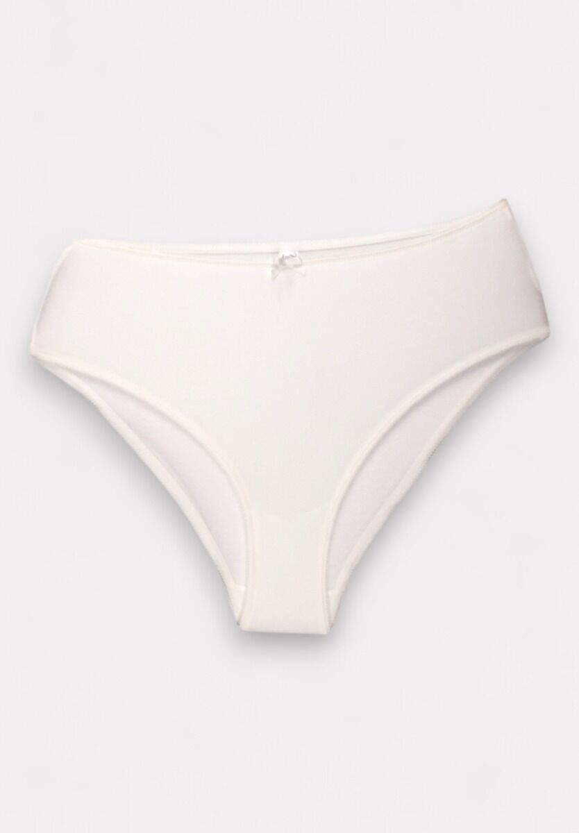 Σλιπ γυναικεία High Waist Bikini New Bra Lingerie Flower 3 Τεμ.