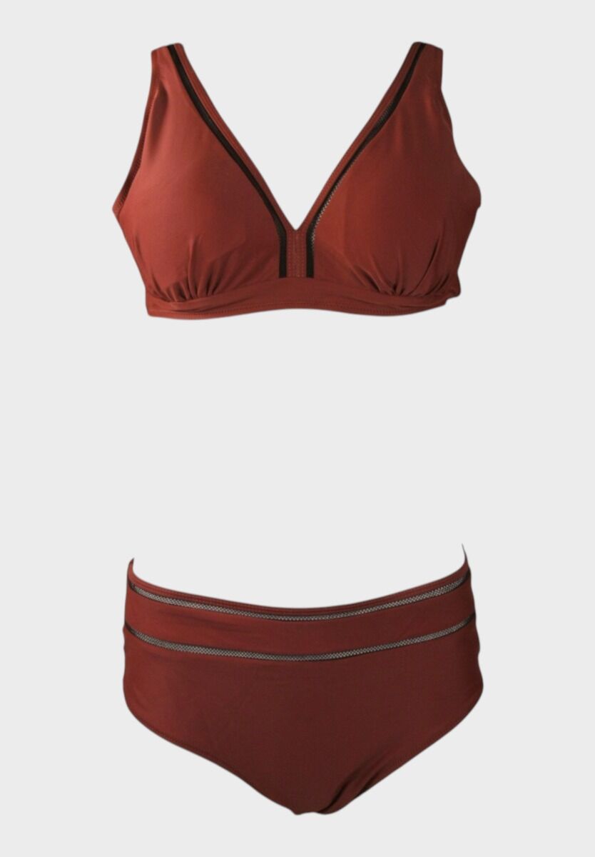 γυναικείο μαγιό μαύρο, μαγιό σετ bralette, μαγιό ψηλόμεσο, μαγιό με ενίσχυση, γυναικείο μαγιό closet22

