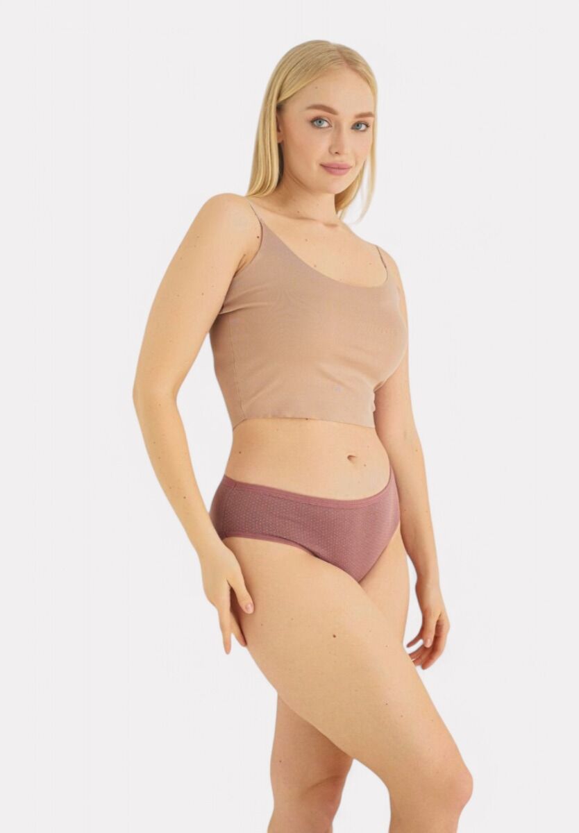 Σλίπ Midi ψηλοκάβαλα Sexen Little Dots Amelia 5 τεμ. 