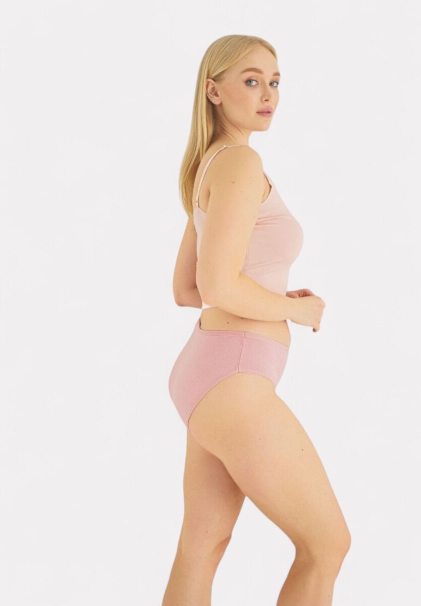 Σλίπ Midi ψηλοκάβαλα Sexen Little Dots Amelia 5 τεμ. 