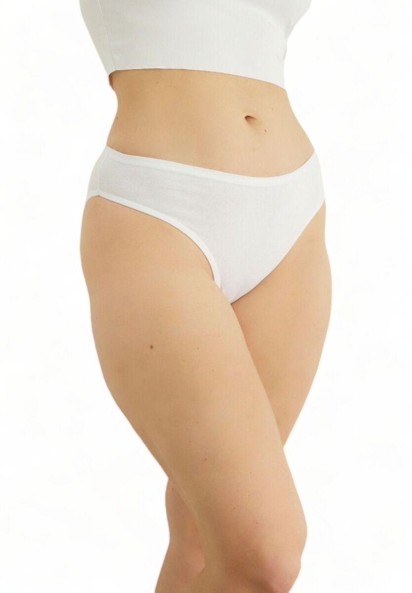 Σλιπ Mini μονόχρωμο Sexrn White σε οικονομική συσκευασία 3 τεμαχίων