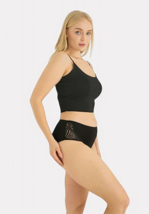 Σλιπ Sexen 2/4 ψηλοκάβαλα Sexen Lace Pastels σε οικονομική σεσκευασία 5 τεμαχίων