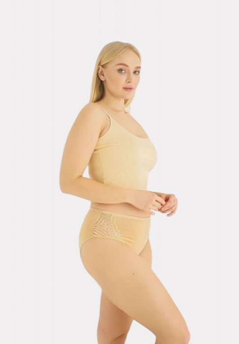 Σλιπ Sexen 2/4 ψηλοκάβαλα Sexen Lace Pastels σε οικονομική σεσκευασία 5 τεμαχίων