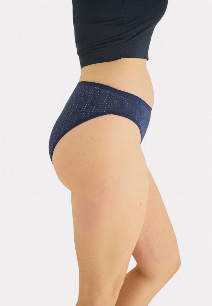 Σλιπ γυναικεία mini ψηλοκάβαλα Sexen πουά Laura 5 τεμάχια