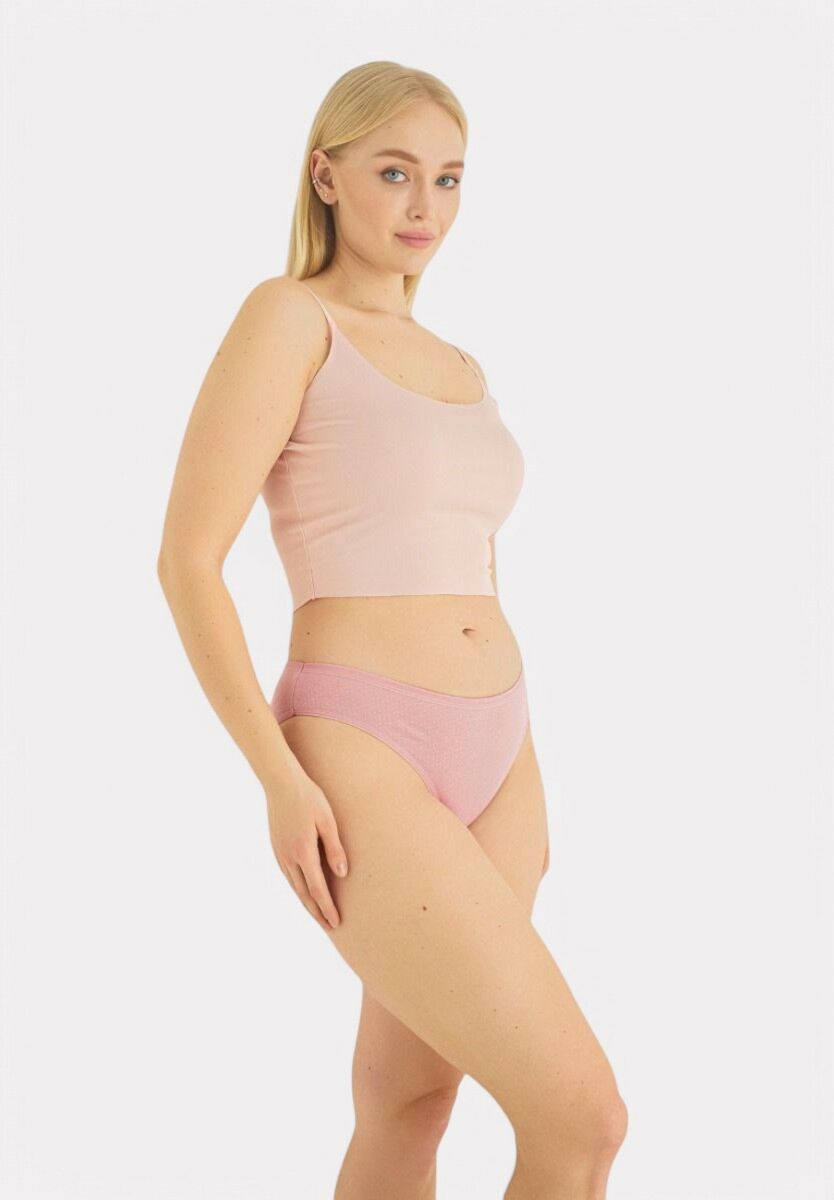 Σλιπ γυναικεία mini ψηλοκάβαλα Sexen πουά Laura 5 τεμάχια