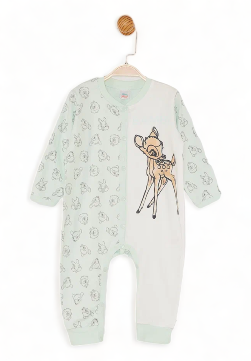 Βρεφικό φορμάκι Cimpa με μακρύ μανίκι Disney Bambi μιντ