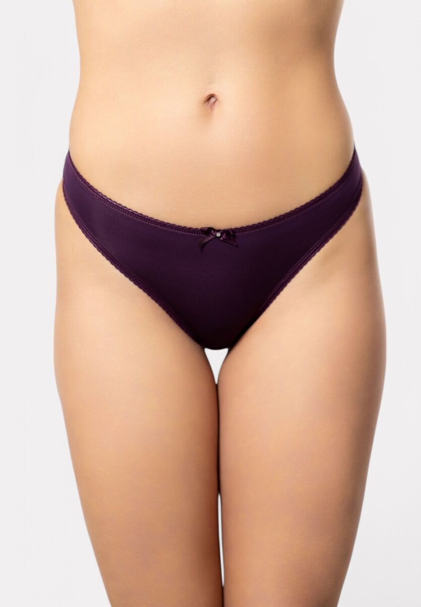 Στρινγκ Cottonhill με Strass Purple Shine