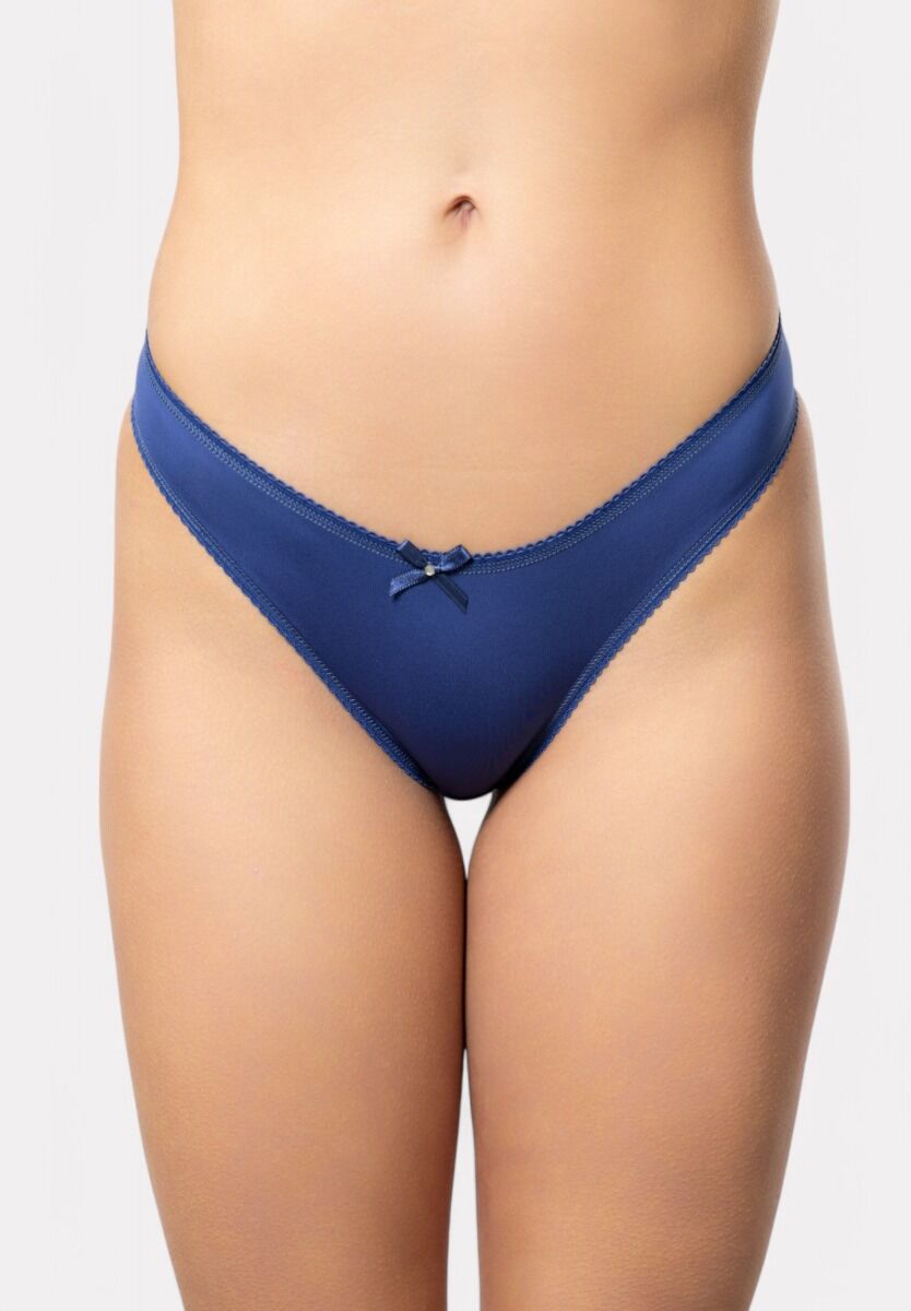 Στρινγκ Cottonhill με Strass Blue Shine