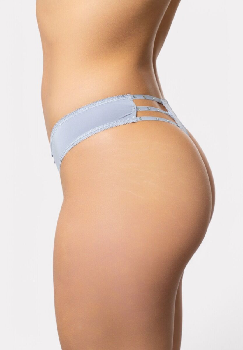 Στρινγκ Cottonhill με Strass Grey Shine