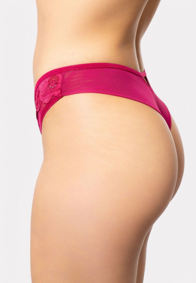 Brazil Cottonhill με διαφάνεια Burgundy Chic