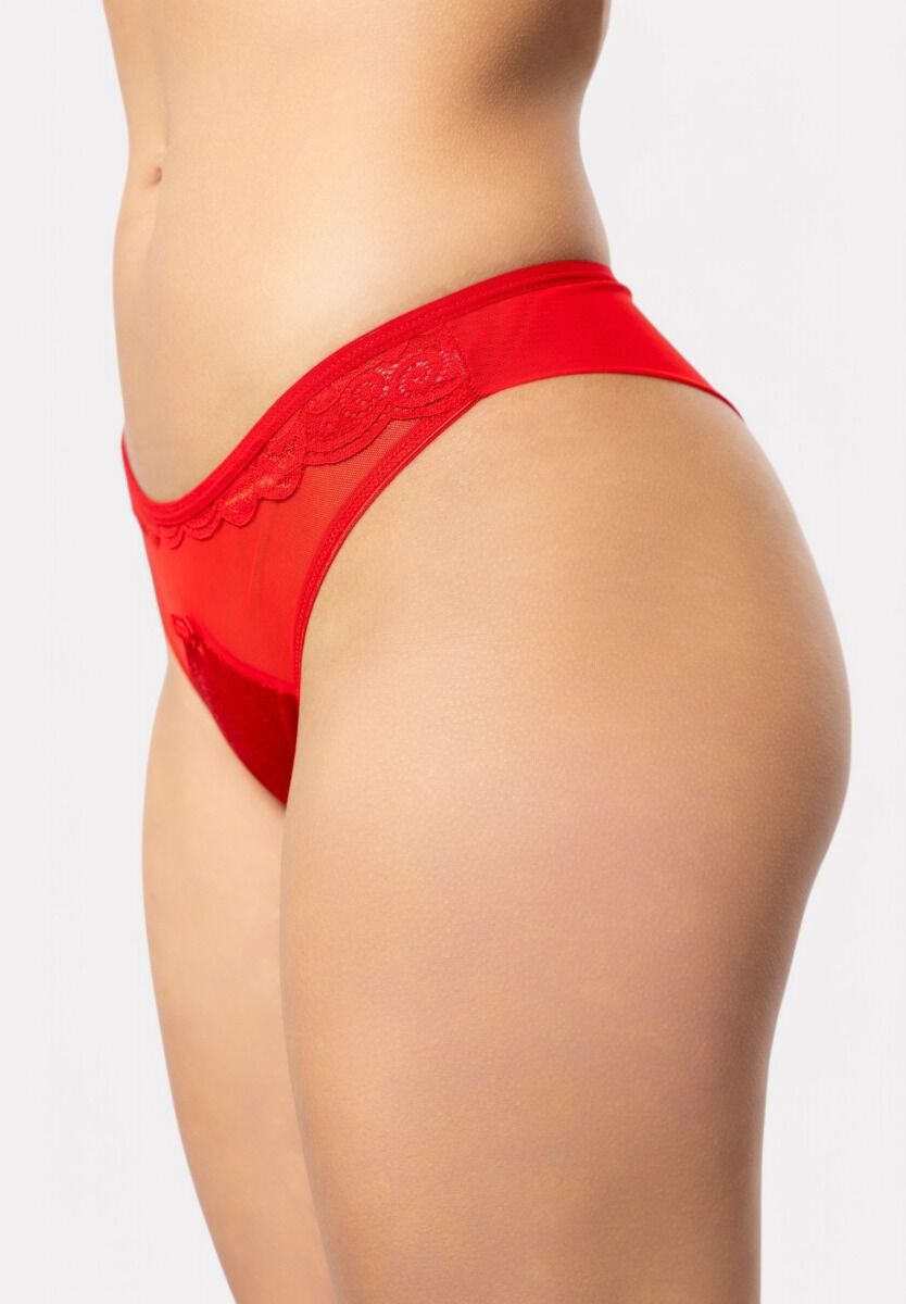 Brazil Cottonhill με διαφάνεια Red Chic