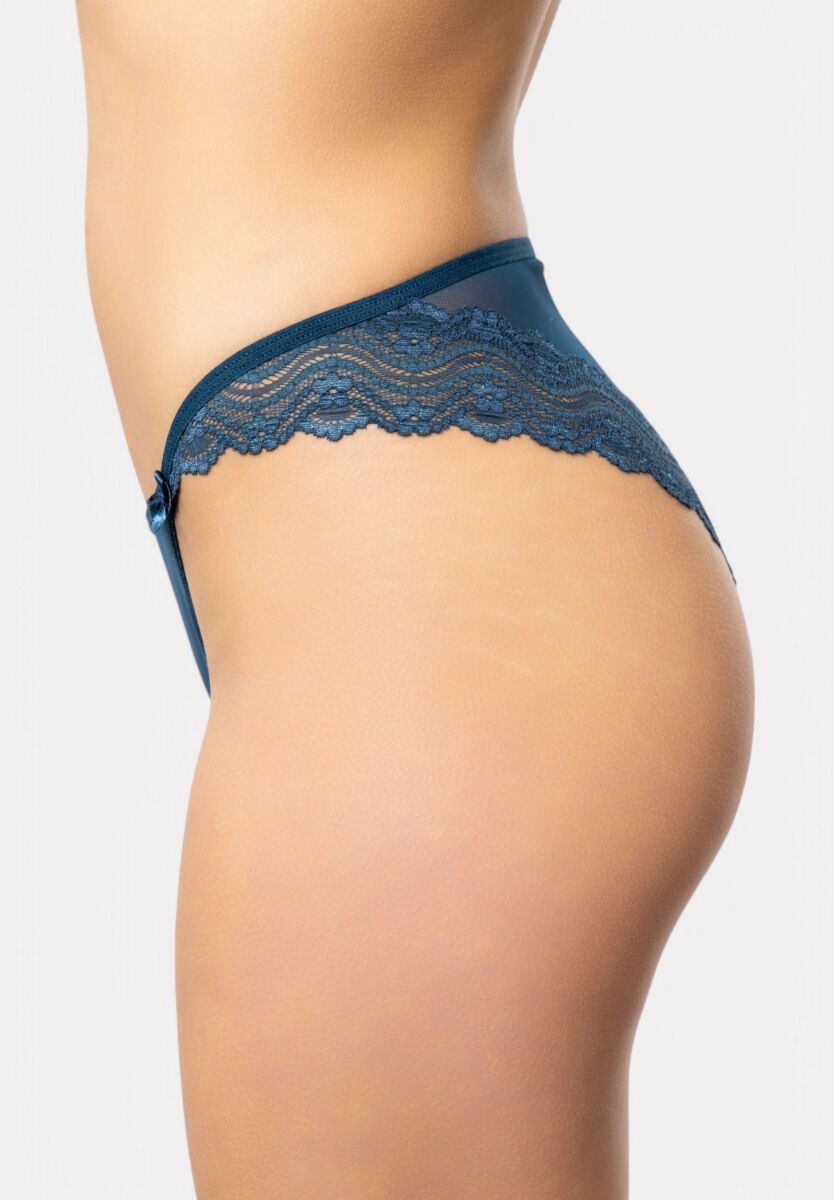 Brazil Cottonhill με δαντέλα Blue Little Bow