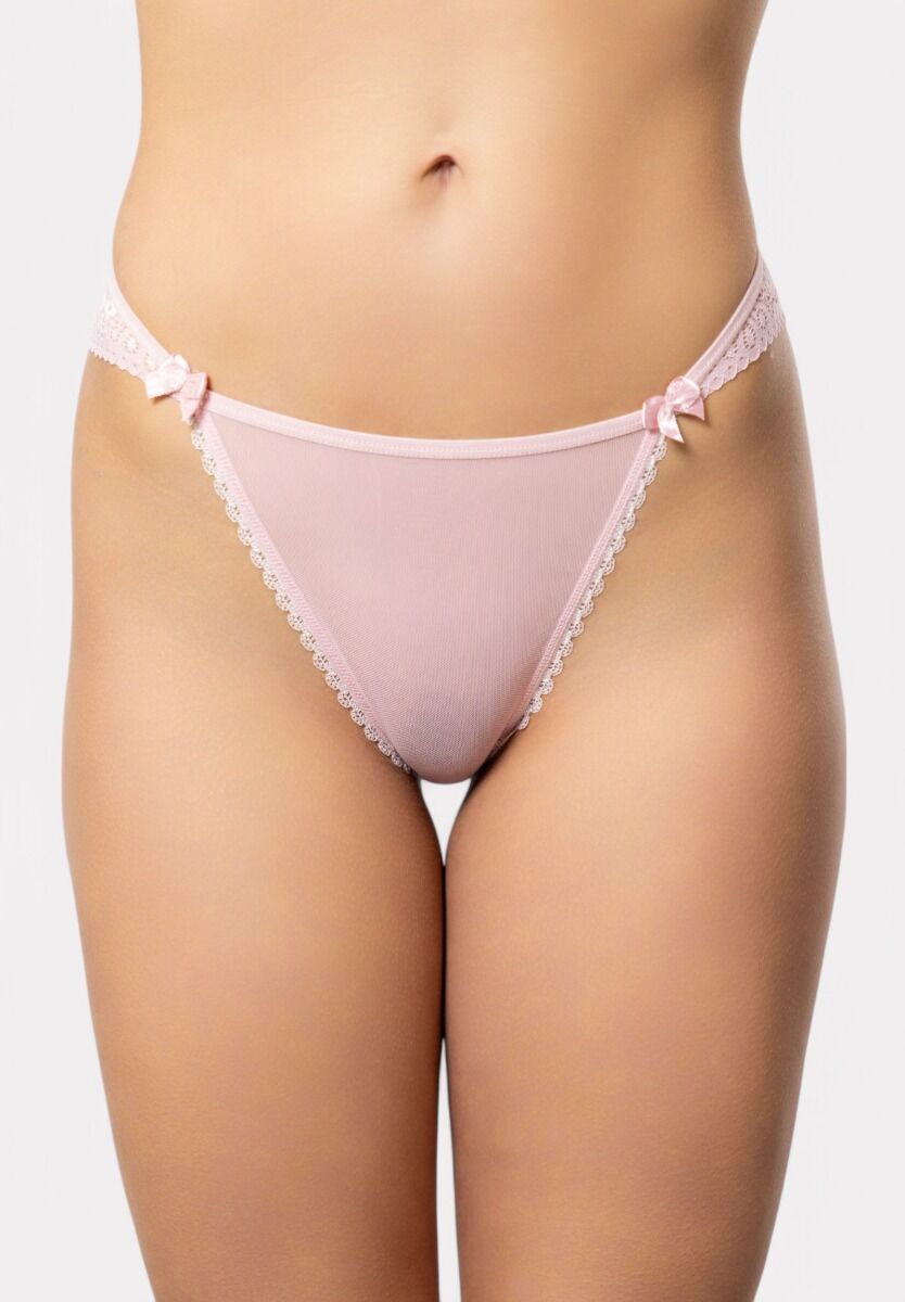 Brazil Cottonhill με δαντέλα Pink Little Bow