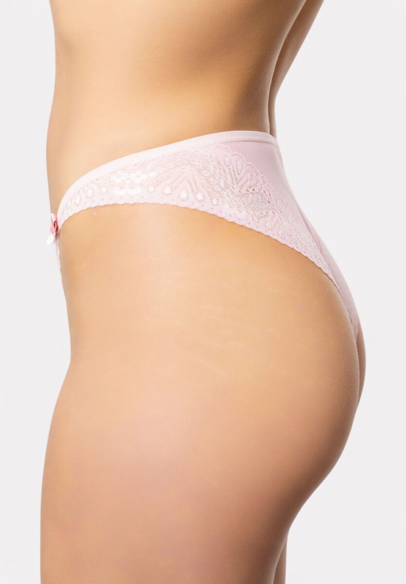 Brazil Cottonhill με δαντέλα Pink Little Bow