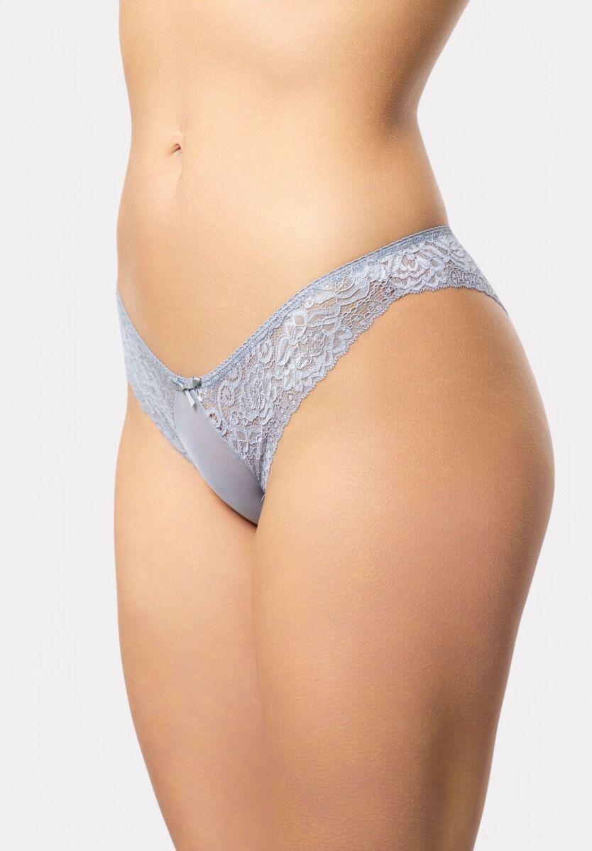 Brazil Cottonhill με δαντέλα Grey In Love