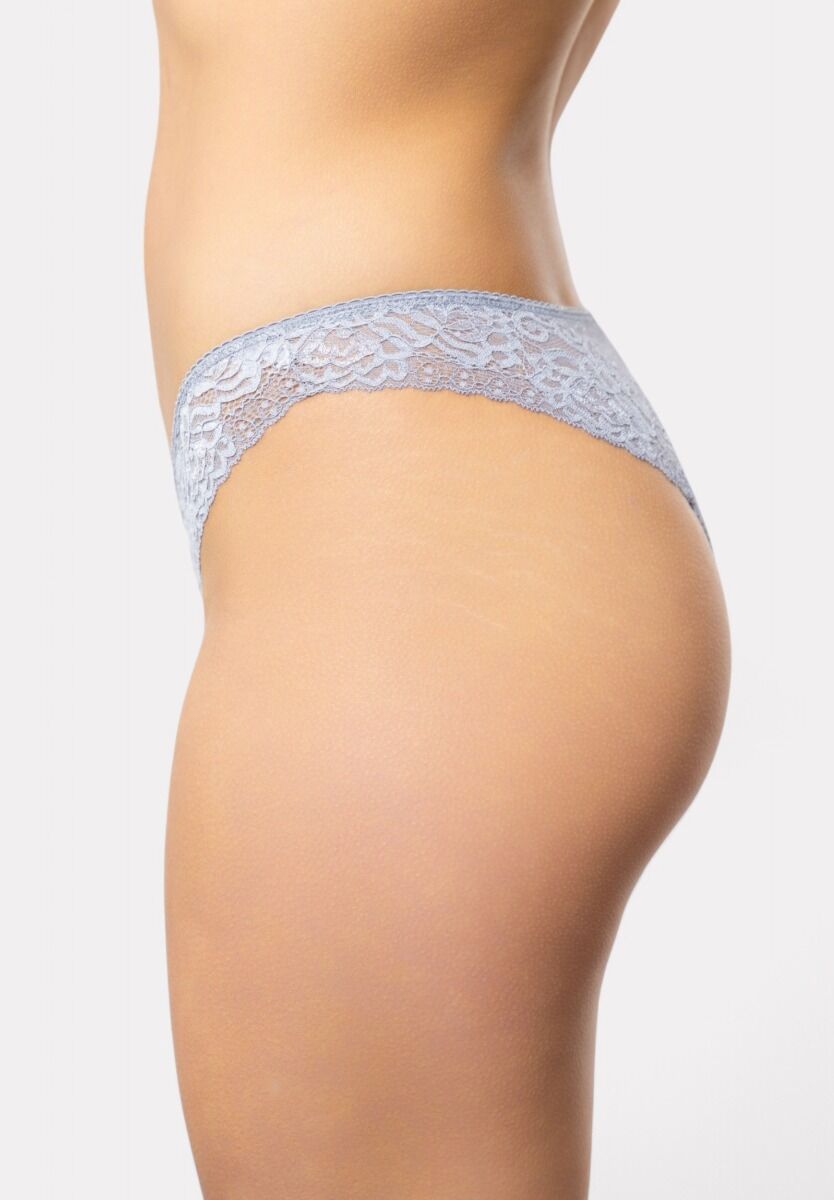 Brazil Cottonhill με δαντέλα Grey In Love