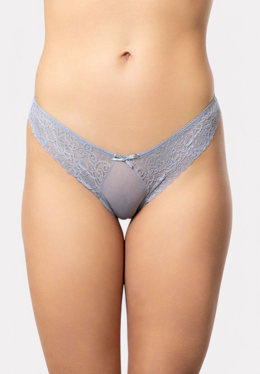 Brazil Cottonhill με δαντέλα Grey In Love