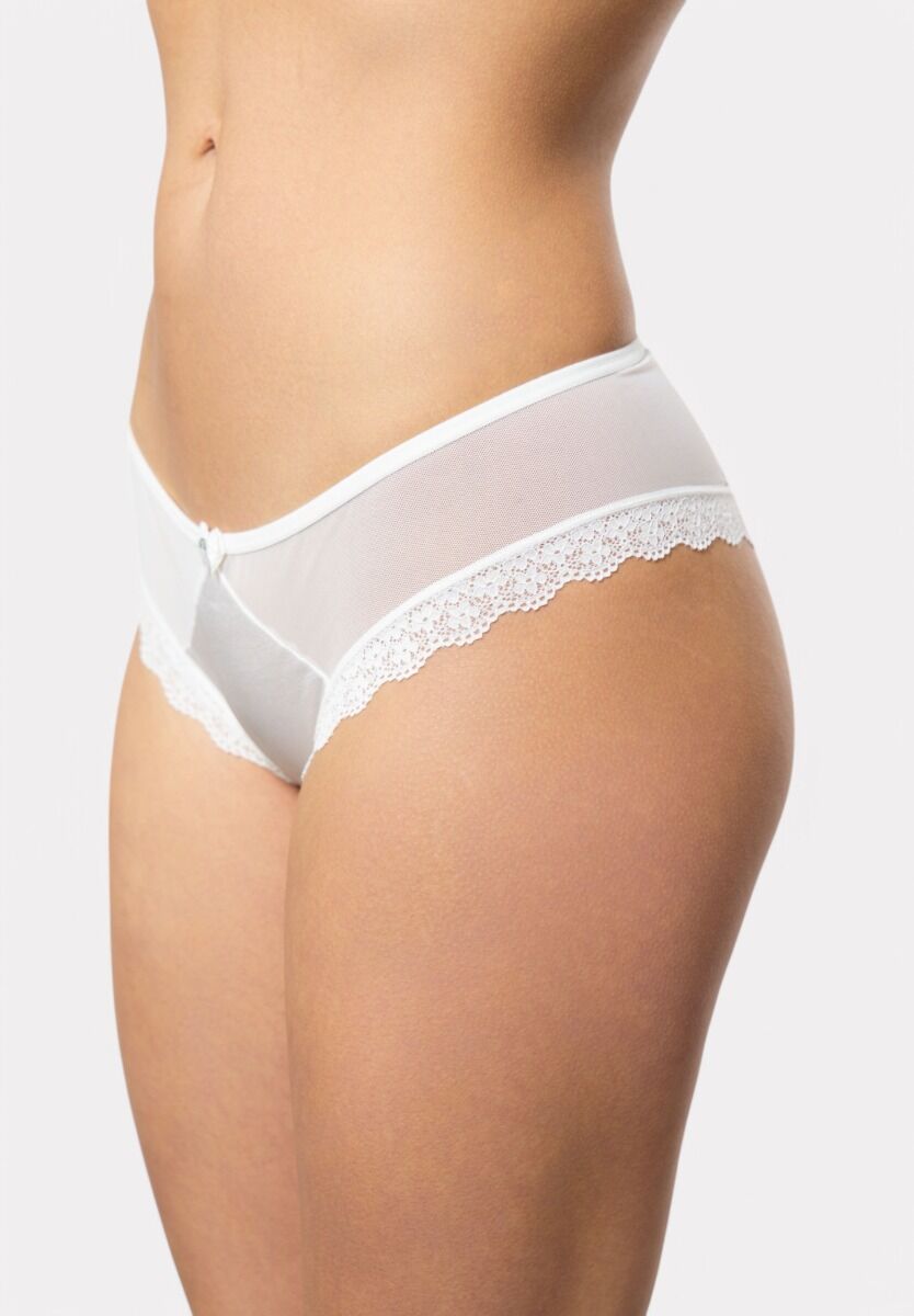 Brazil Cottonhill με διαφάνεια White Satin & Lines