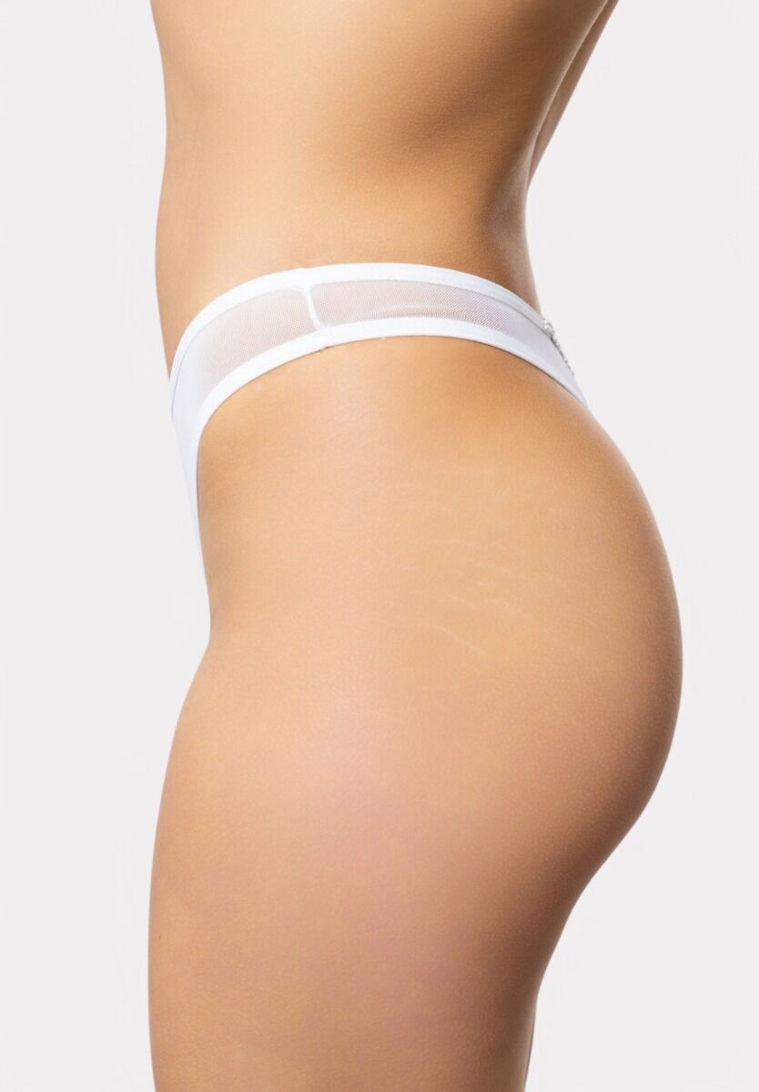 Στρινγκ Cottonhill με Strass White Diamond