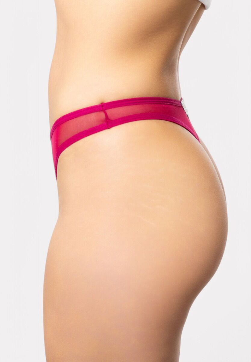 Στρινγκ Cottonhill με Strass Red Diamond