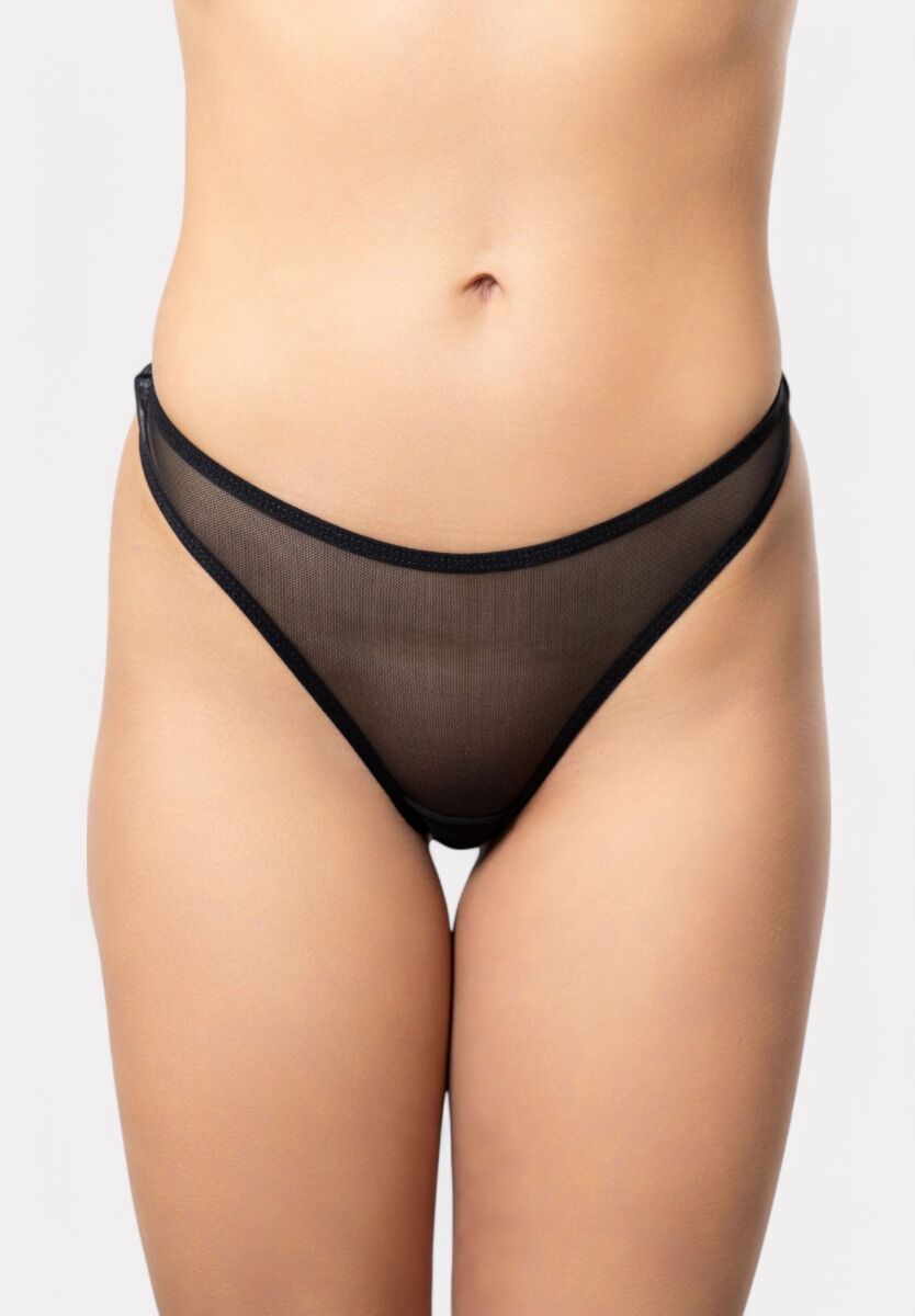 Στρινγκ Cottonhill με Strass Black Diamond