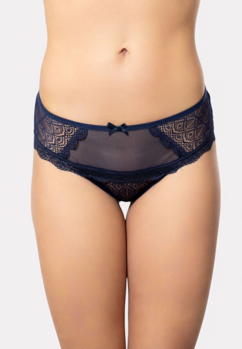 Hipster Cottonhill με δαντέλα Blue Lilly