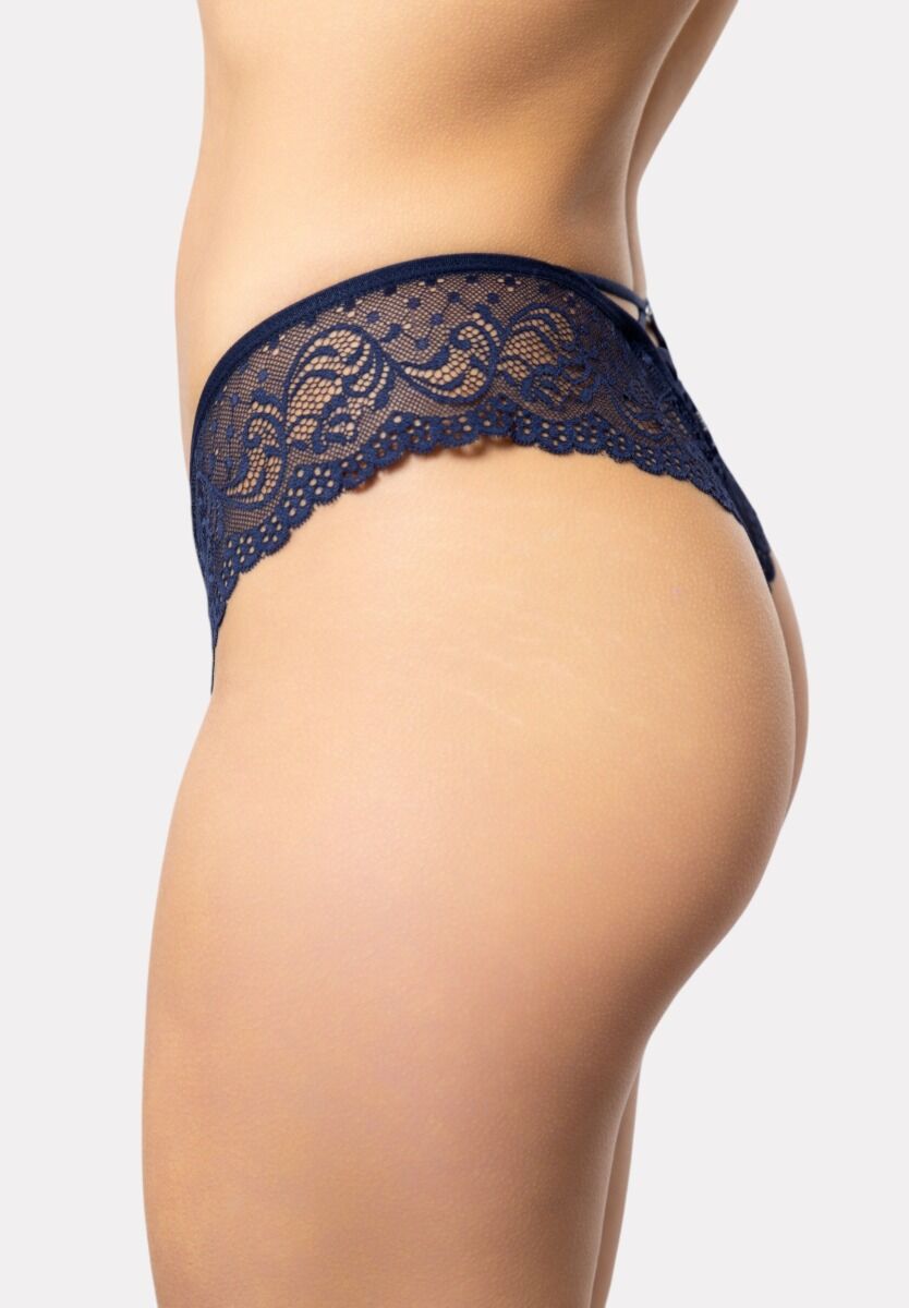 Brazil Cottonhill με Σχοινάκια & Στρας Blue Strass