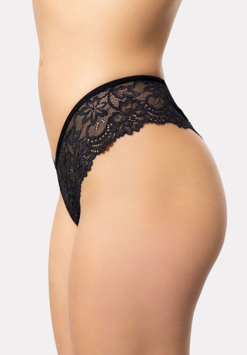 Brazil Cottonhill με Σχοινάκια & Στρας Black Strass