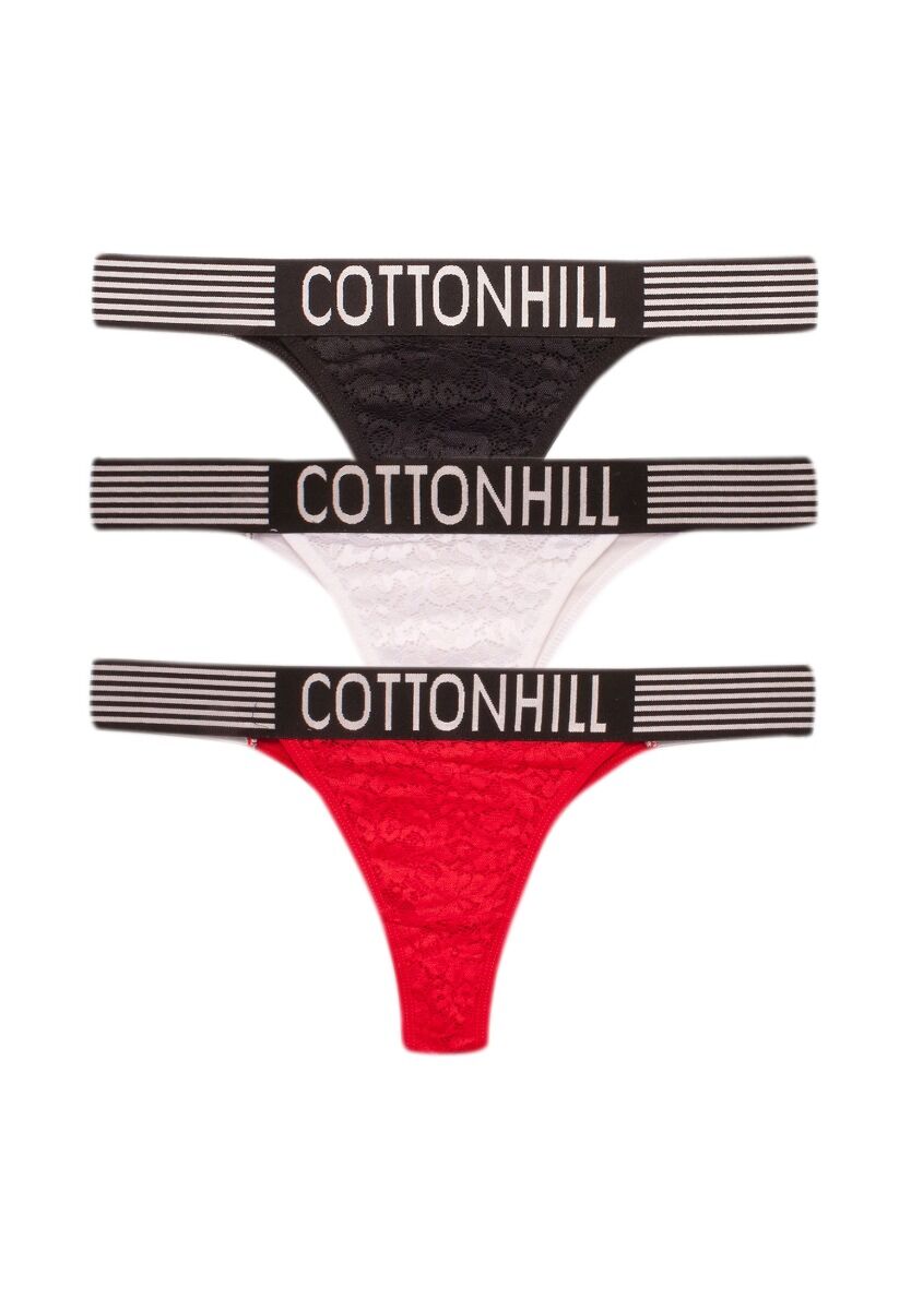 Brazil Cottonhill Lace & Cotton 3 Τεμ.