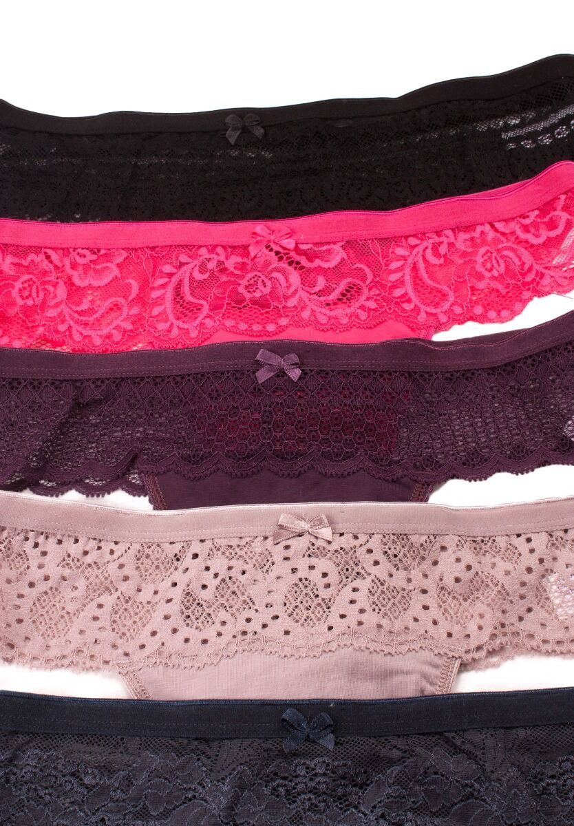 Στρινγκ Norddiva Lace Elegant Colors 5 Τεμ.