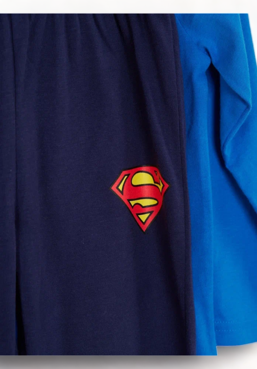 Παιδικο Σετ για Αγόρι Homewear Superman μπλε