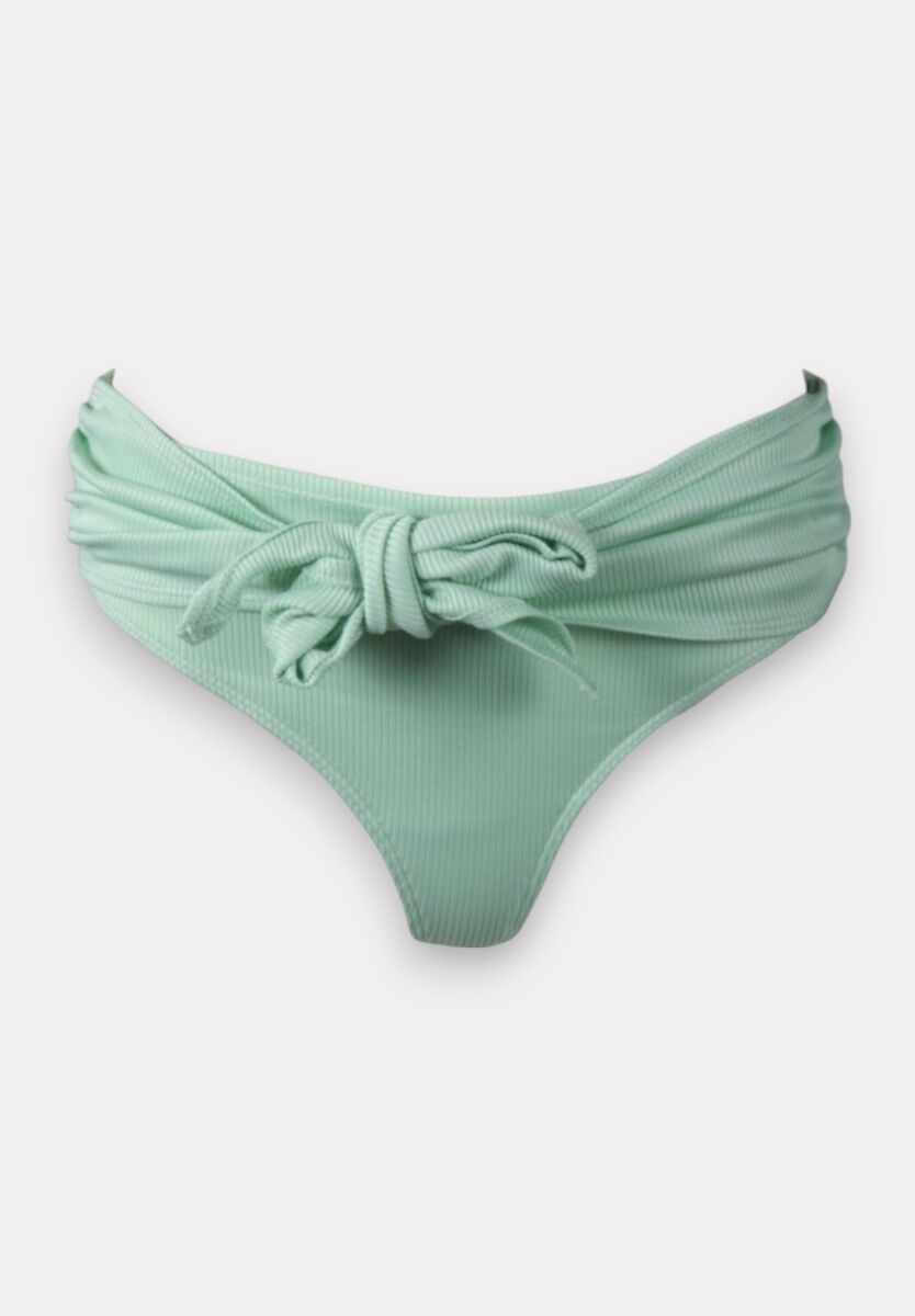 Μαγιό γυναικείο Bikini Set – Τριγωνικό Top & Ψηλόμεσο Aquamarine